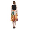 Fruit Pattern Apple Abstract Food A-Line Full Circle Midi Skirt With Pocket View4