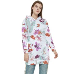 Flawer Women s Long Oversized Pullover Hoodie by saad11