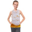 Beer Foam Texture Macro Liquid Bubble Kids  Sleeveless Hoodie View1