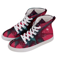 Coronavirus Corona Virus Men s Hi-top Skate Sneakers by Cemarart