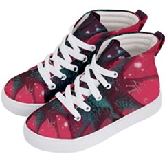 Coronavirus Corona Virus Kids  Hi-top Skate Sneakers by Cemarart