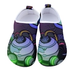 Graffiti Corazones Kingdom Saga Super Men s Sock-style Water Shoes by Cemarart