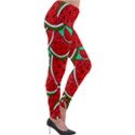 Summer Watermelon Fruit Lightweight Velour Leggings View4