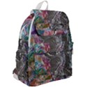 Wing on abstract delta Top Flap Backpack View2