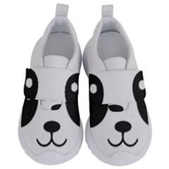 Cute Panda Love Animal Kids  Velcro No Lace Shoes by Ndabl3x