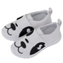 Cute Panda Love Animal Kids  Velcro No Lace Shoes View2