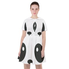 Cute Panda Love Animal Sailor Dress by Ndabl3x