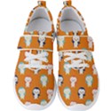 Cute Penguin Funny Pattern Men s Velcro Strap Shoes View1