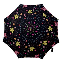 Beautiful Flower Plants Aesthetic Secret Garden Hook Handle Umbrellas (medium) by Grandong