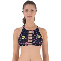 Beautiful Flower Plants Aesthetic Secret Garden Perfectly Cut Out Bikini Top by Grandong