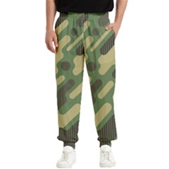 Camouflage Pattern Background Men s Elastic Waist Pants by Grandong