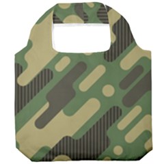 Camouflage Pattern Background Foldable Grocery Recycle Bag by Grandong