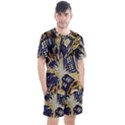 Tardis Doctor Who Pattern Men s Mesh T-Shirt and Shorts Set View1