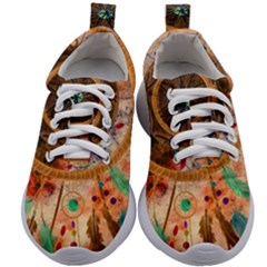 Dream Catcher Colorful Vintage Kids Athletic Shoes by Cemarart