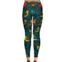 Bird Pattern Colorful Inside Out Leggings View2