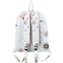 Golden-snowflake Giant Full Print Backpack View2