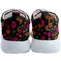 Skull Colorful Floral Flower Head Mens Athletic Shoes View4