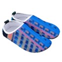 Fantasy City Architecture Building Cityscape Men s Sock-Style Water Shoes View3