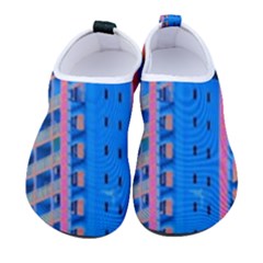 Fantasy City Architecture Building Cityscape Kids  Sock-style Water Shoes by Cemarart