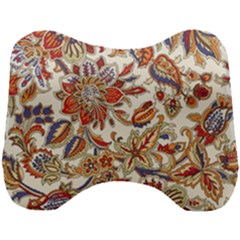 Retro Paisley Patterns, Floral Patterns, Background Head Support Cushion by nateshop