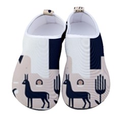 Egypt Pyramid Nature Desert Kids  Sock-style Water Shoes by Proyonanggan