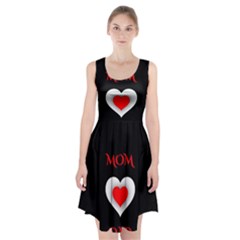 Mom And Dad, Father, Feeling, I Love You, Love Racerback Midi Dress by nateshop