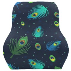 Feather, Bird, Pattern, Car Seat Back Cushion  by nateshop