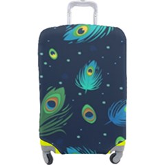 Feather, Bird, Pattern, Luggage Cover (large) by nateshop