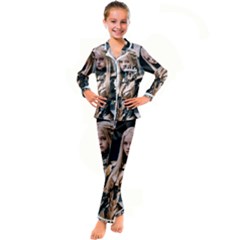 Img 20240116 154225 Kids  Satin Long Sleeve Pajamas Set by Don007