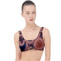 Authentic Aboriginal Art - Pathways The Little Details Bikini Top View1