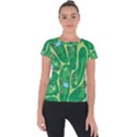 Golf Course Par Golf Course Green Short Sleeve Sports Top  View1