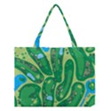 Golf Course Par Golf Course Green Medium Tote Bag View1