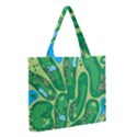 Golf Course Par Golf Course Green Medium Tote Bag View2