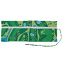 Golf Course Par Golf Course Green Roll Up Canvas Pencil Holder (M) View2