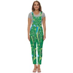 Golf Course Par Golf Course Green Women s Pinafore Overalls Jumpsuit by Cemarart