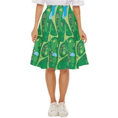 Golf Course Par Golf Course Green Classic Short Skirt by Cemarart