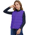 Ultra Violet Purple Kid s Button Up Puffer Vest	 View3