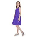 Ultra Violet Purple Kids  Skater Dress View2