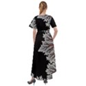 Astrology Surreal Surrealism Trippy Visual Art Front Wrap High Low Dress View2