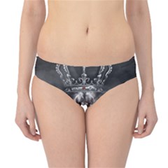 Lion King Of The Jungle Nature Hipster Bikini Bottoms by Cemarart