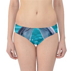 Dolphins Sea Ocean Hipster Bikini Bottoms by Cemarart