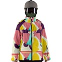 Bicycle, Geometric Figures, Art, Men s Zip Ski and Snowboard Waterproof Breathable Jacket View1