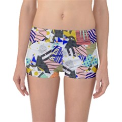 Digital Paper Scrapbooking Abstract Boyleg Bikini Bottoms by Cemarart