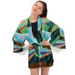 The Exploration Of Colours Long Sleeve Kimono by eswaachmad2024