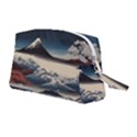 Hokusai Moutains Japan Wristlet Pouch Bag (Medium) View2