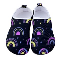 Wallpaper Pattern Rainbow Kids  Sock-style Water Shoes by Maspions