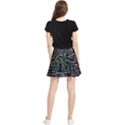 Math Linear Mathematics Education Circle Background Waistband Skirt View2