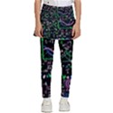 Math Linear Mathematics Education Circle Background Kids  Skirted Pants View1