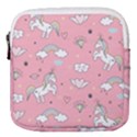 Cute Unicorn Seamless Pattern Mini Square Pouch View1