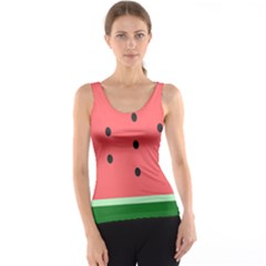 Watermelon Melon Fruit Healthy Food Meal Breakfast Lunch Juice Lemonade Summer Women s Basic Tank Top by Maspions